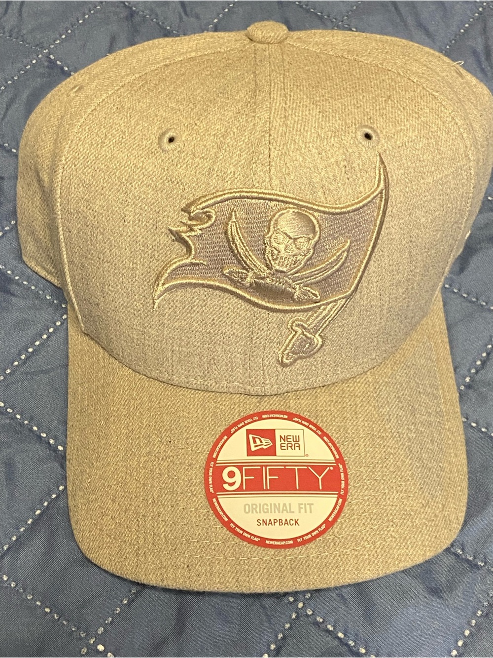 NEW ERA Beige 9FIFTY Tampa Bay BUCCANEERS Cap